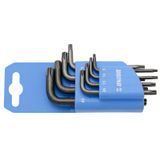 Набор ключей с профилем TORX в пластиковом подвесе UNIOR 9-40 220/7TXNPH, размеры: 9-40 220/7TXNPH фото