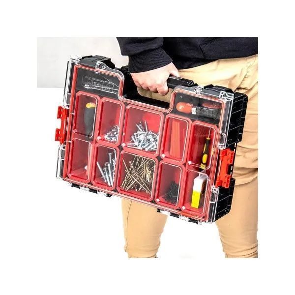 Органайзер со съемными лотками QBRICK SYSTEM PRO ORGANIZER 300, 450*360*110 мм, ORGQPRO300CZAPG001 00-26 фото