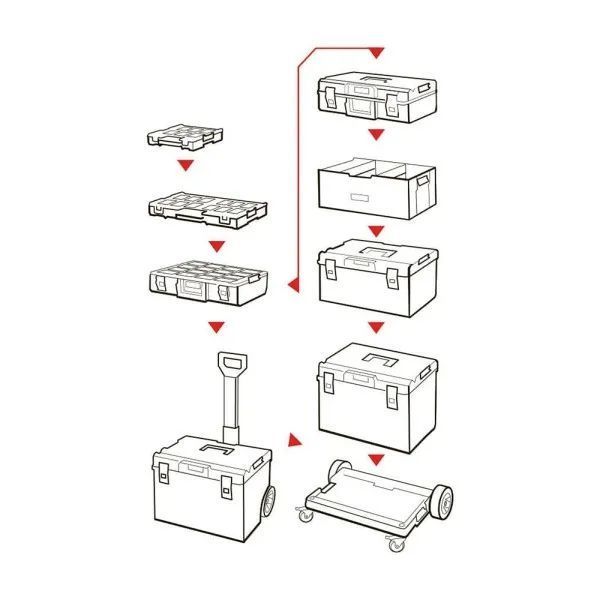 Органайзер QBRICK SYSTEM ONE XL 2,0 MFI, 582*387*131 мм, ORGQXL2FCZAPG001 Органайзер QBRICK SYSTEM ONE XL 2,0 MFI, 582*387*131 мм, ORGQXL2FCZAPG001 00-032 фото