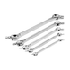 Набор ключей TORX шарнирных двухсторонних YATO 5 шт, T15-T60, YT-05320 YT-05320 фото 2