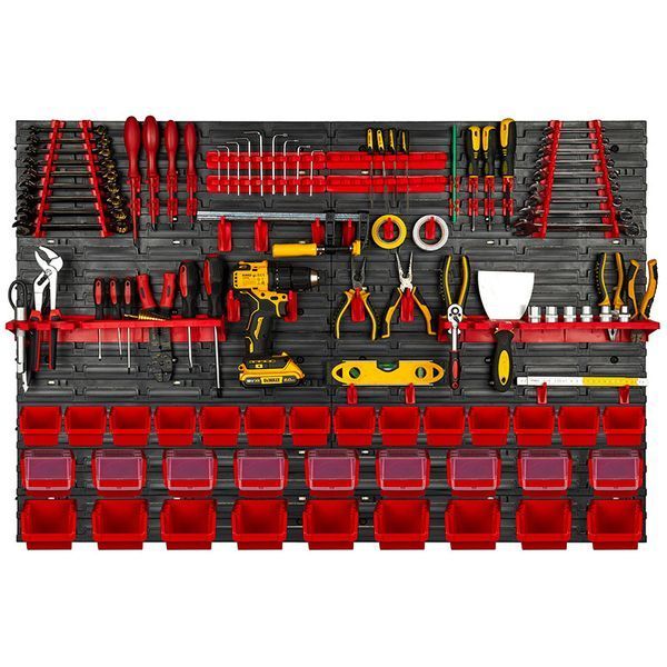 Панель для инструментов Kistenberg 115*78 см + 34 контейнера KS-SET25F KS-SET25F фото
