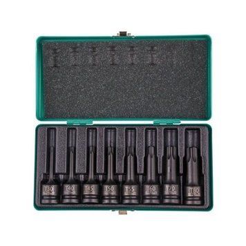 Набор ударных торцевых головок STELS Torx 1/2", в кейсе, 8 шт, 13999 13999 фото