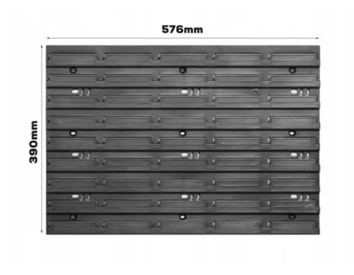 Панель для інструментів Kistenberg 115*39 см KW 1/4,3/8,1/2 Варіант KW 1/4,3/8,1/2 фото