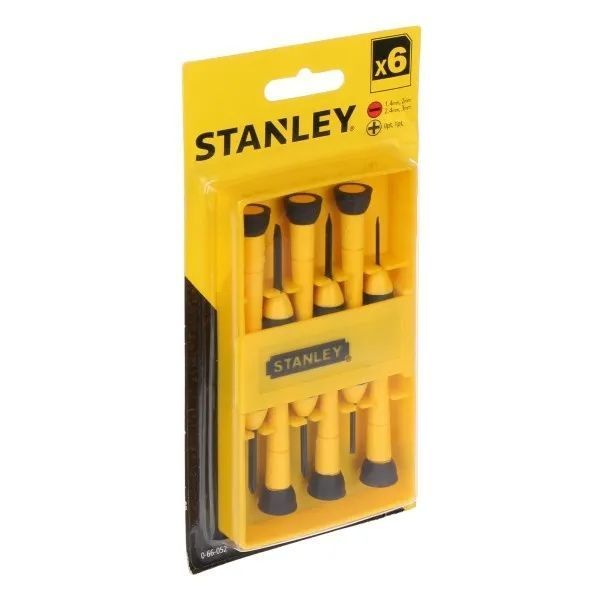 Набор отверток для точной механики Stanley Instrument 6 ед, 0-66-052 0-66-052 фото