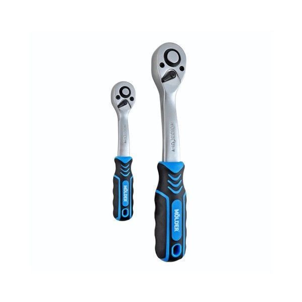 Профессиональный набор инструментов в кейсе M&Ouml;LDER 1/2 ", 1/4" 72 T, CR-V, 72 ед. МТ 60072 фото