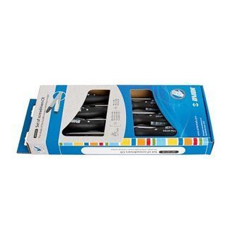 Набор отверток UNIOR SL/PZ 609CS7CR, профиль: sl/pz 609CS7CR фото