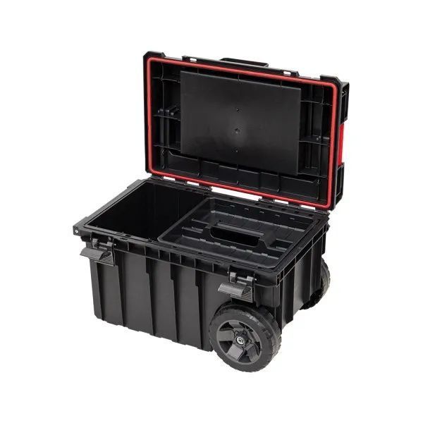 QBRICK SYSTEM ONE TROLLEY EXPERT 605 x 405 x 345, ящик для инструментов на колесах, SKRWQONETECZAPG003 00-84 фото