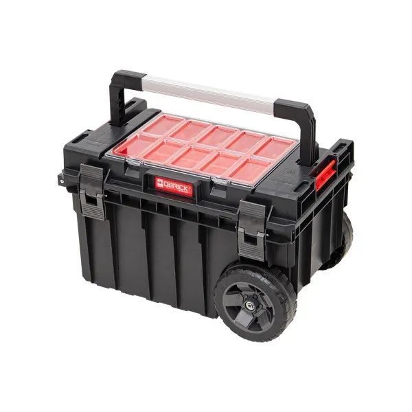 QBRICK SYSTEM ONE TROLLEY EXPERT 605 x 405 x 345, ящик для инструментов на колесах, SKRWQONETECZAPG003 00-84 фото