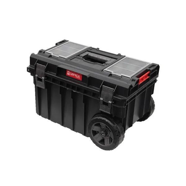 QBRICK SYSTEM ONE TROLLEY PROFI, 605 x 405 x 345, ящик для инструментов на колесах, SKRWQONETPCZAPG001 00-83 фото