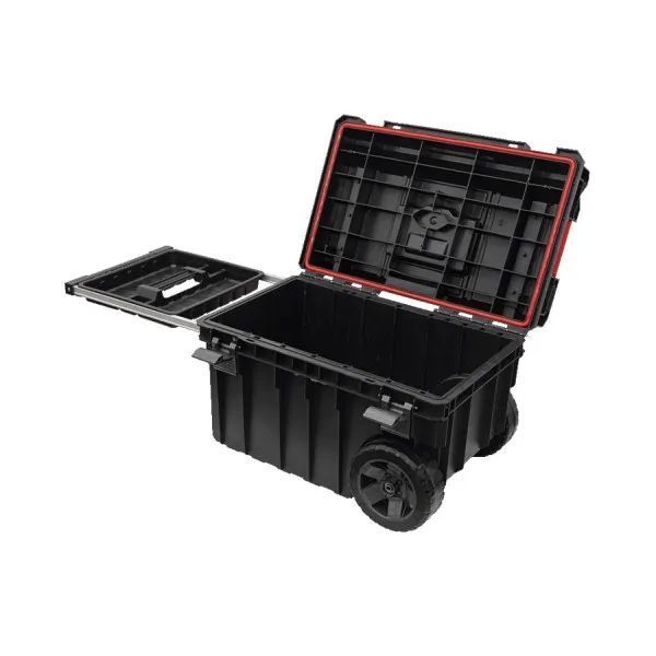QBRICK SYSTEM ONE TROLLEY PROFI, 605 x 405 x 345, ящик для инструментов на колесах, SKRWQONETPCZAPG001 00-83 фото
