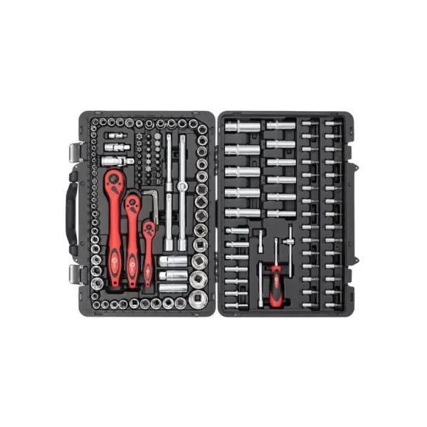 Профессиональный набор инструментов INTERTOOL 1/4" & 3/8" & 1/2" 151 ед., Cr-V, ET-7151 ET-7151 фото