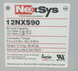 Швидкозарядний акумулятор EnerSys NexSys 12NXS90 12v104 Ah 12NXS90 фото 2