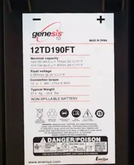 Акумуляторна батарея Genesis TD 12v190Ah TD 12v190Ah фото