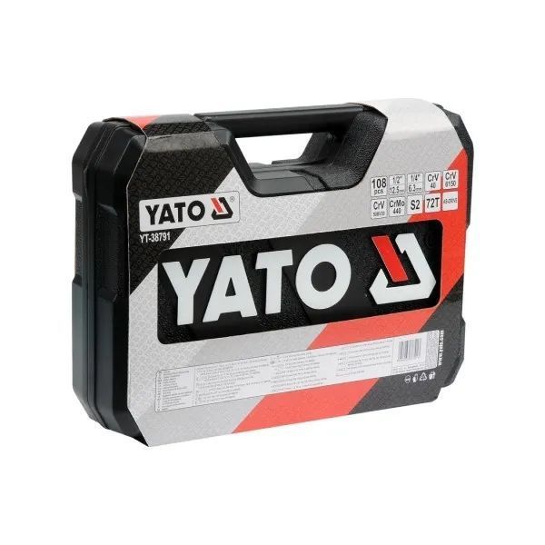 Профессиональный набор инструментов 108 предметов YATO YT-38791 YT 38791 фото