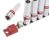 Набор удлиненных шестигранных головок 1/2", CrV, 10шт, 10-22мм MTX 135909 135909 фото